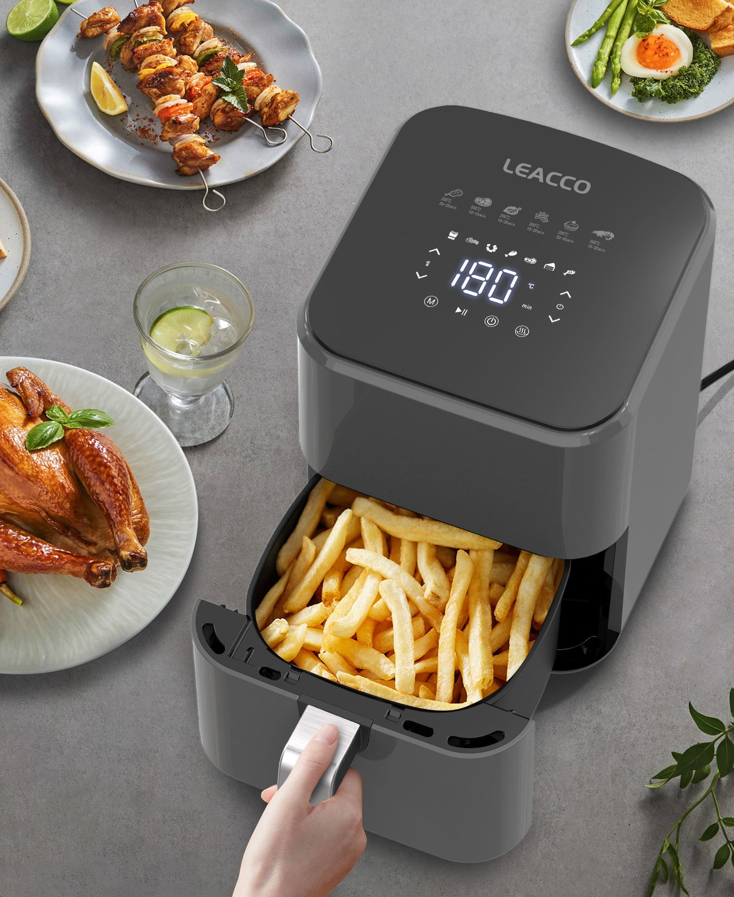 Leacco 4L Smart Air Fryer AF010